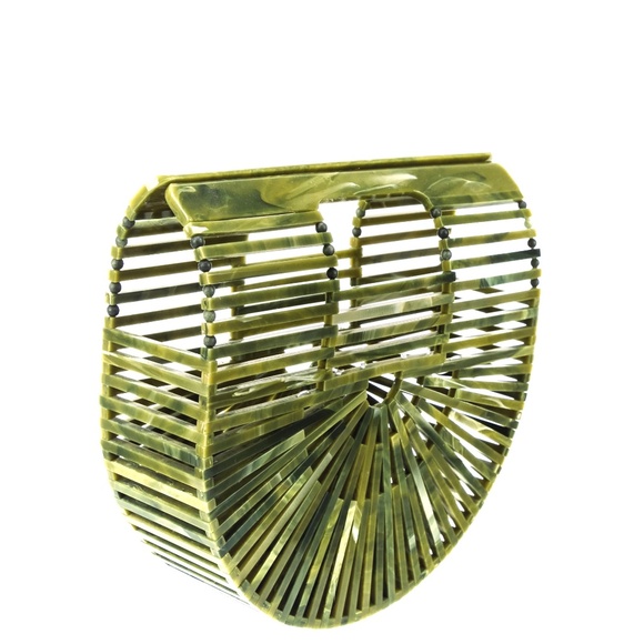 Cult Gaya Mini Jade Green Acrylic Ark Bag - Picture 7 of 9